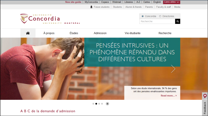 Client : Université Concordia
