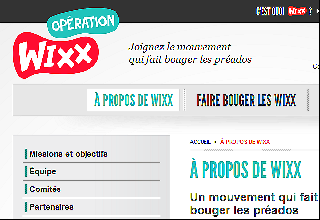 70% de notoriété pour la marque WIXX de Québec en Forme (client)